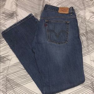 Levi bootcut jeans